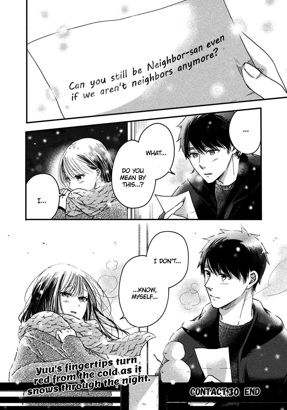 On the Balcony Again Today Chapter 30 page 14 - Chapter 30: Snow on the Veranda