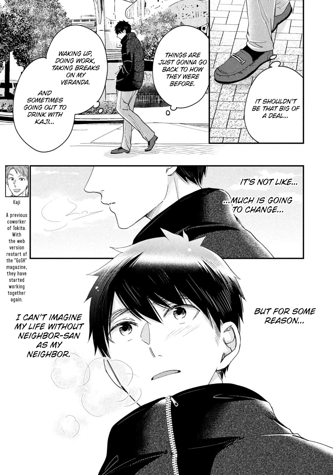 On the Balcony Again Today Chapter 34 page 9 - Chapter 34: The Secret Extra Note