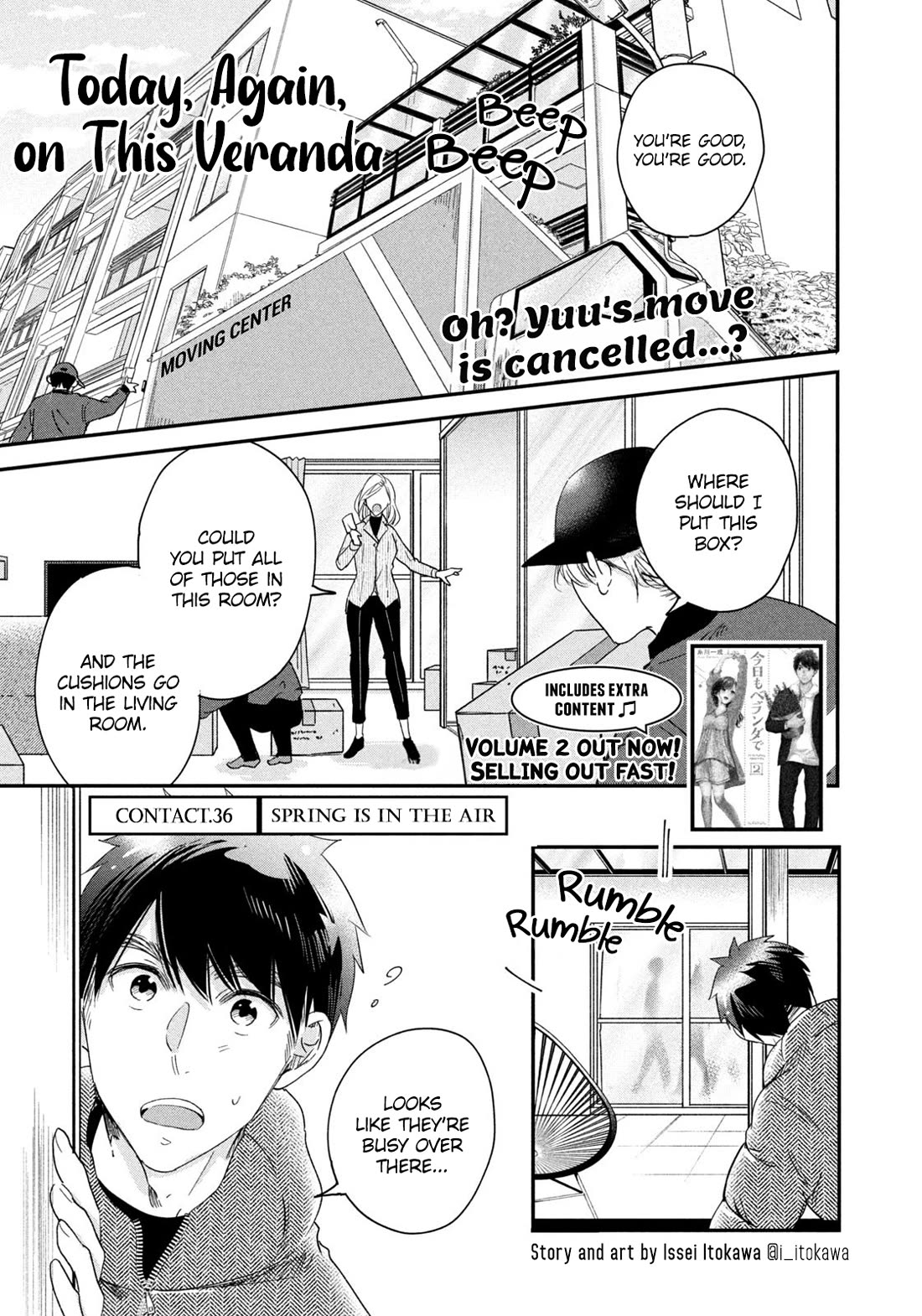 On the Balcony Again Today Chapter 36 page 1 - Chapter 36: Spring Is in the Air