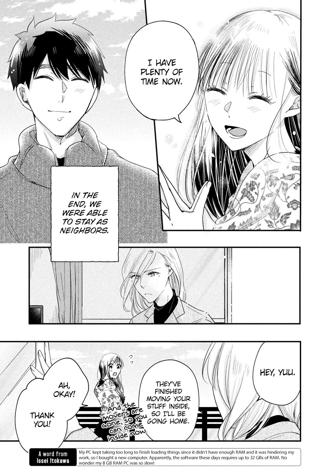 On the Balcony Again Today Chapter 36 page 3 - Chapter 36: Spring Is in the Air