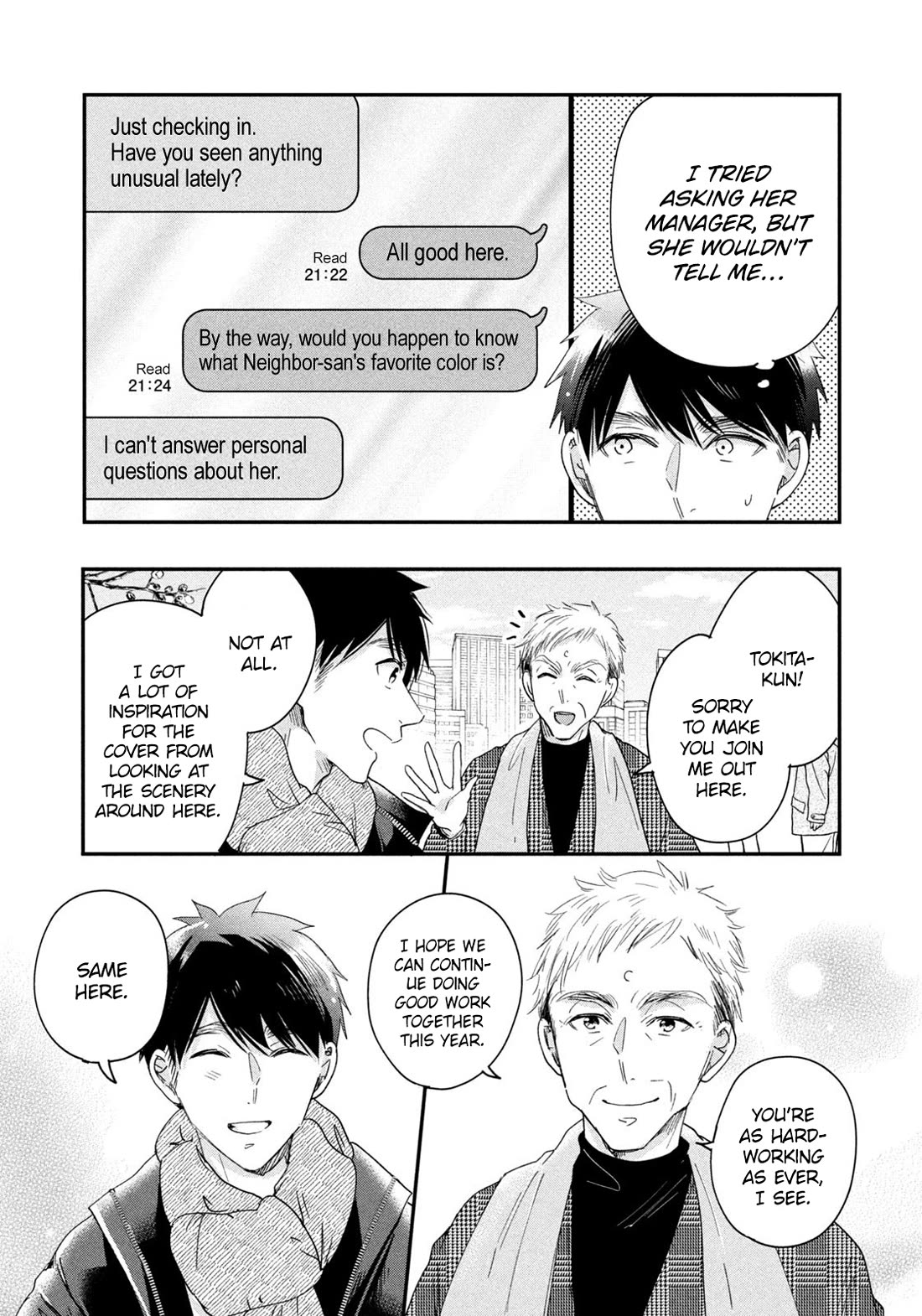 On the Balcony Again Today Chapter 36 page 7 - Chapter 36: Spring Is in the Air