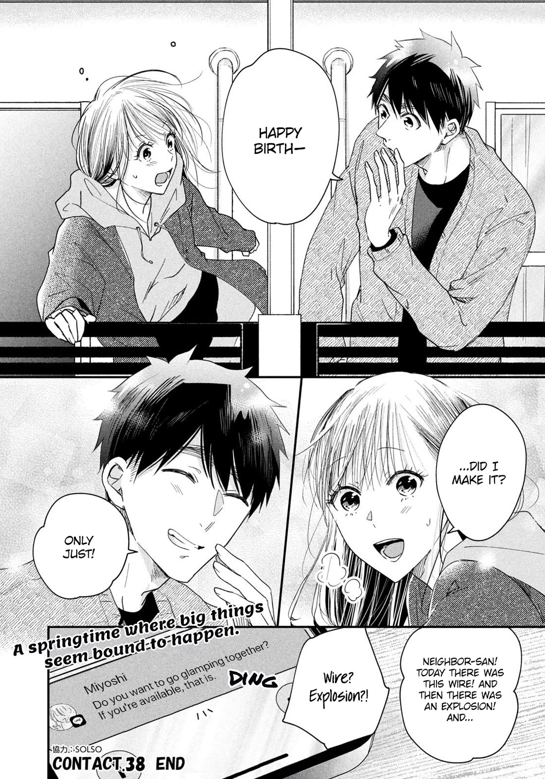 On the Balcony Again Today Chapter 38 page 14 - Chapter 38: Happy Birthday on the Veranda!