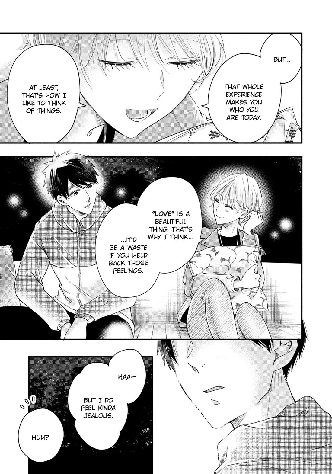 On the Balcony Again Today Chapter 41 page 13 - Chapter 41: A Night Sky Away from the Veranda.