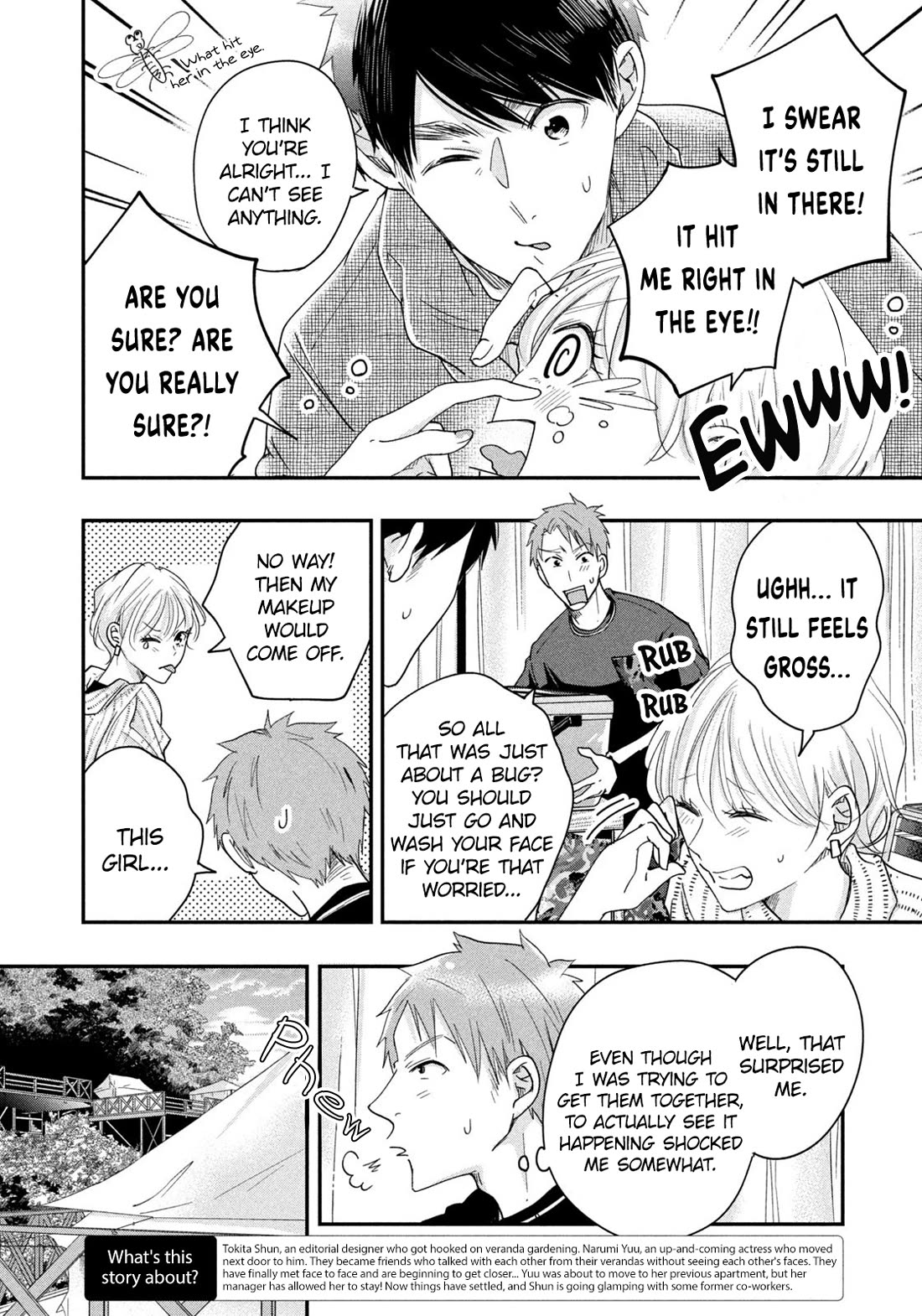 On the Balcony Again Today Chapter 41 page 2 - Chapter 41: A Night Sky Away from the Veranda.
