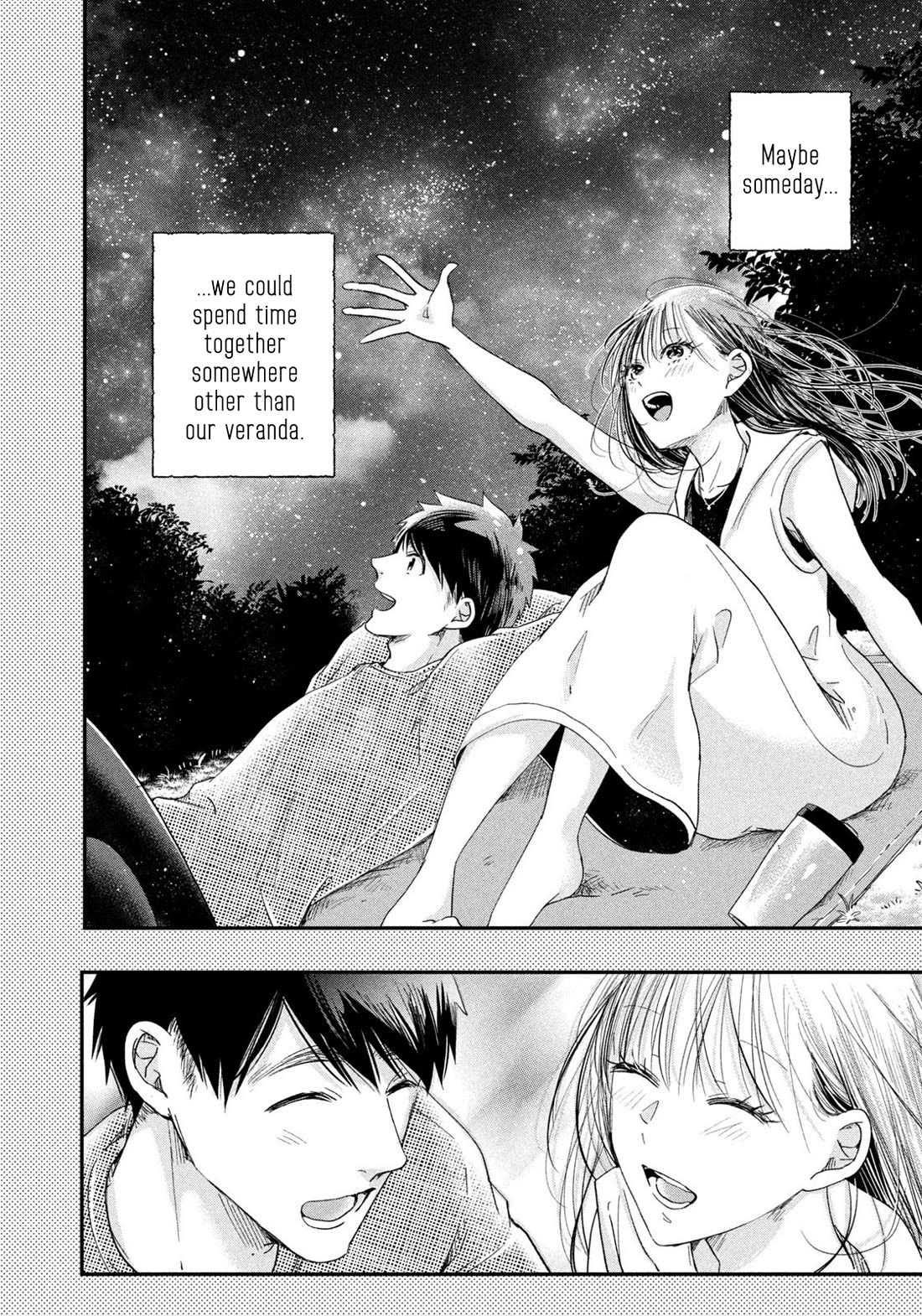 On the Balcony Again Today Chapter 41 page 8 - Chapter 41: A Night Sky Away from the Veranda.