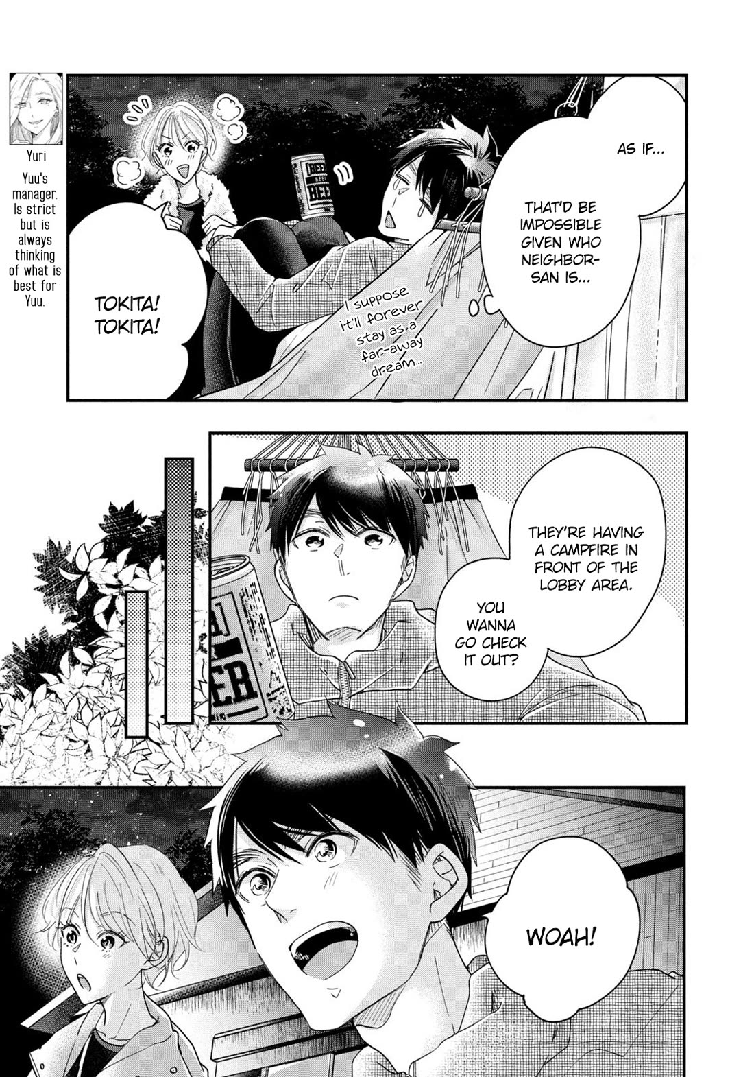 On the Balcony Again Today Chapter 41 page 9 - Chapter 41: A Night Sky Away from the Veranda.