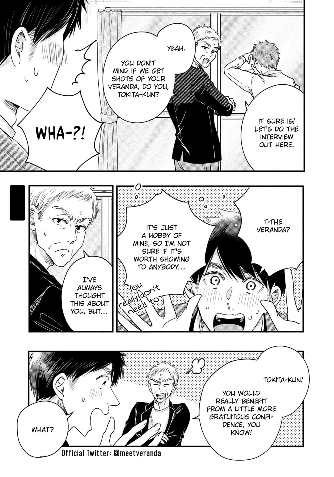On the Balcony Again Today Chapter 43 page 11 - Chapter 43: Today Is… an Interview?