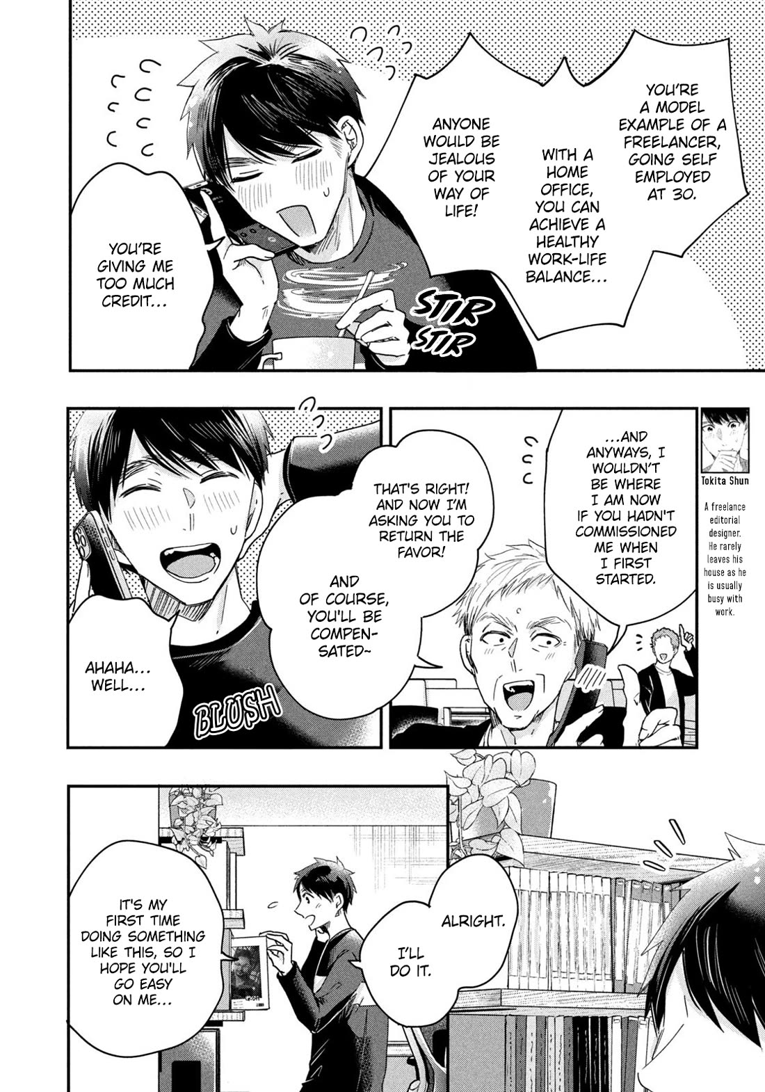 On the Balcony Again Today Chapter 43 page 2 - Chapter 43: Today Is… an Interview?