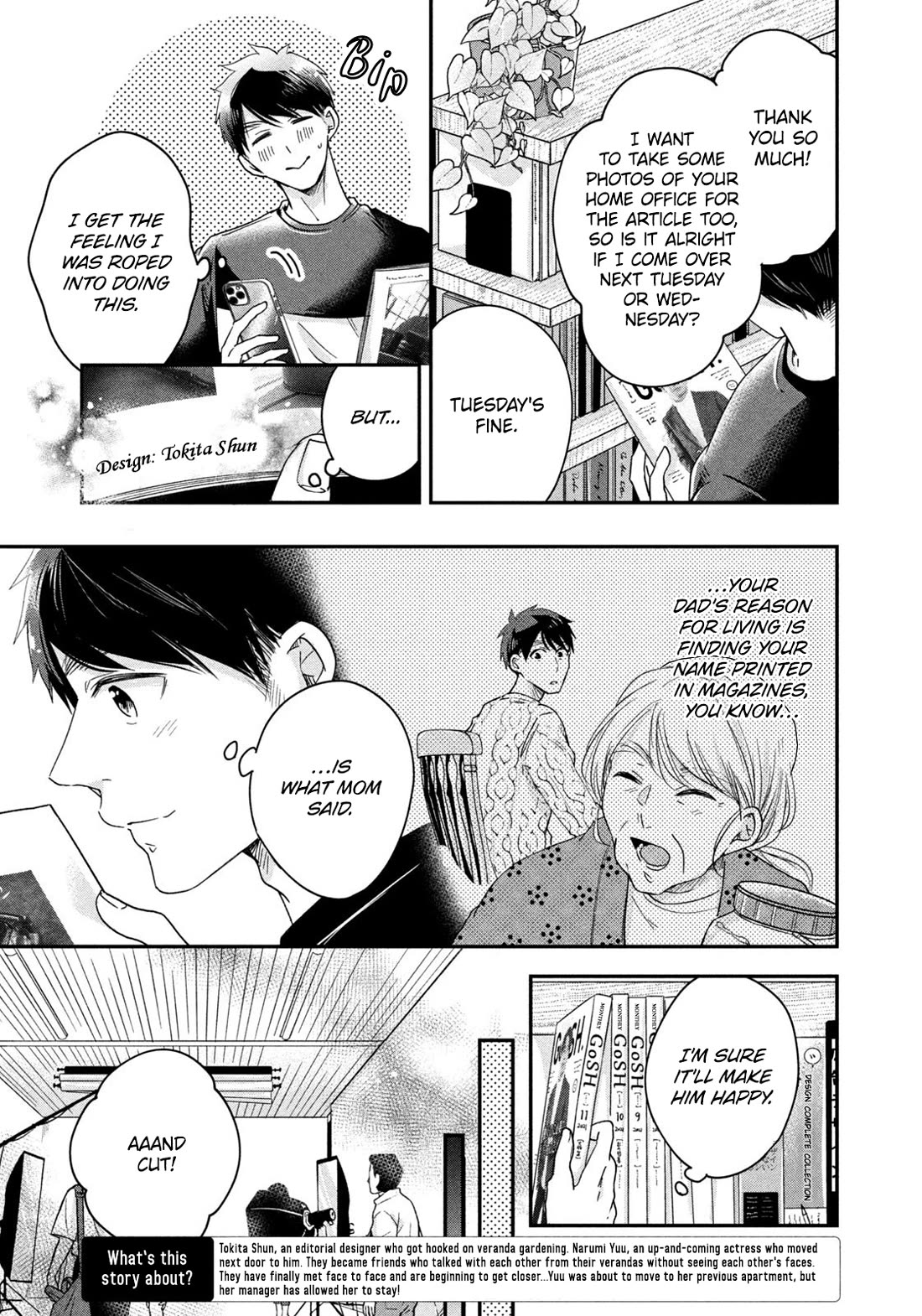 On the Balcony Again Today Chapter 43 page 3 - Chapter 43: Today Is… an Interview?