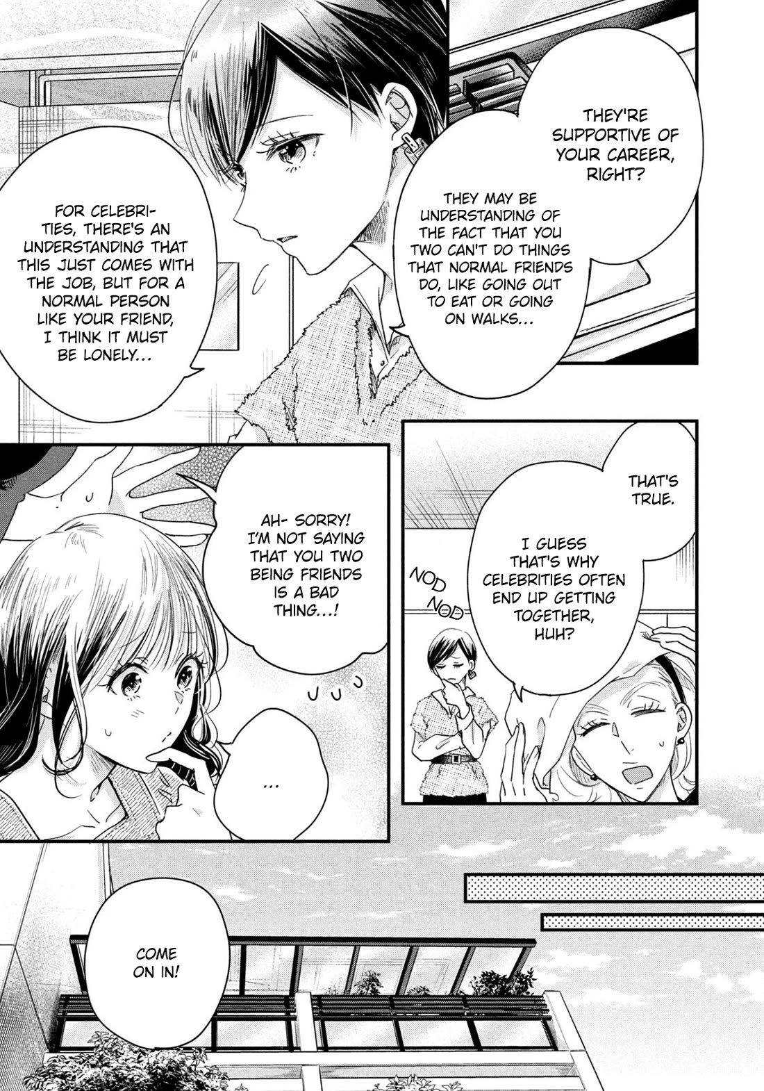 On the Balcony Again Today Chapter 43 page 9 - Chapter 43: Today Is… an Interview?