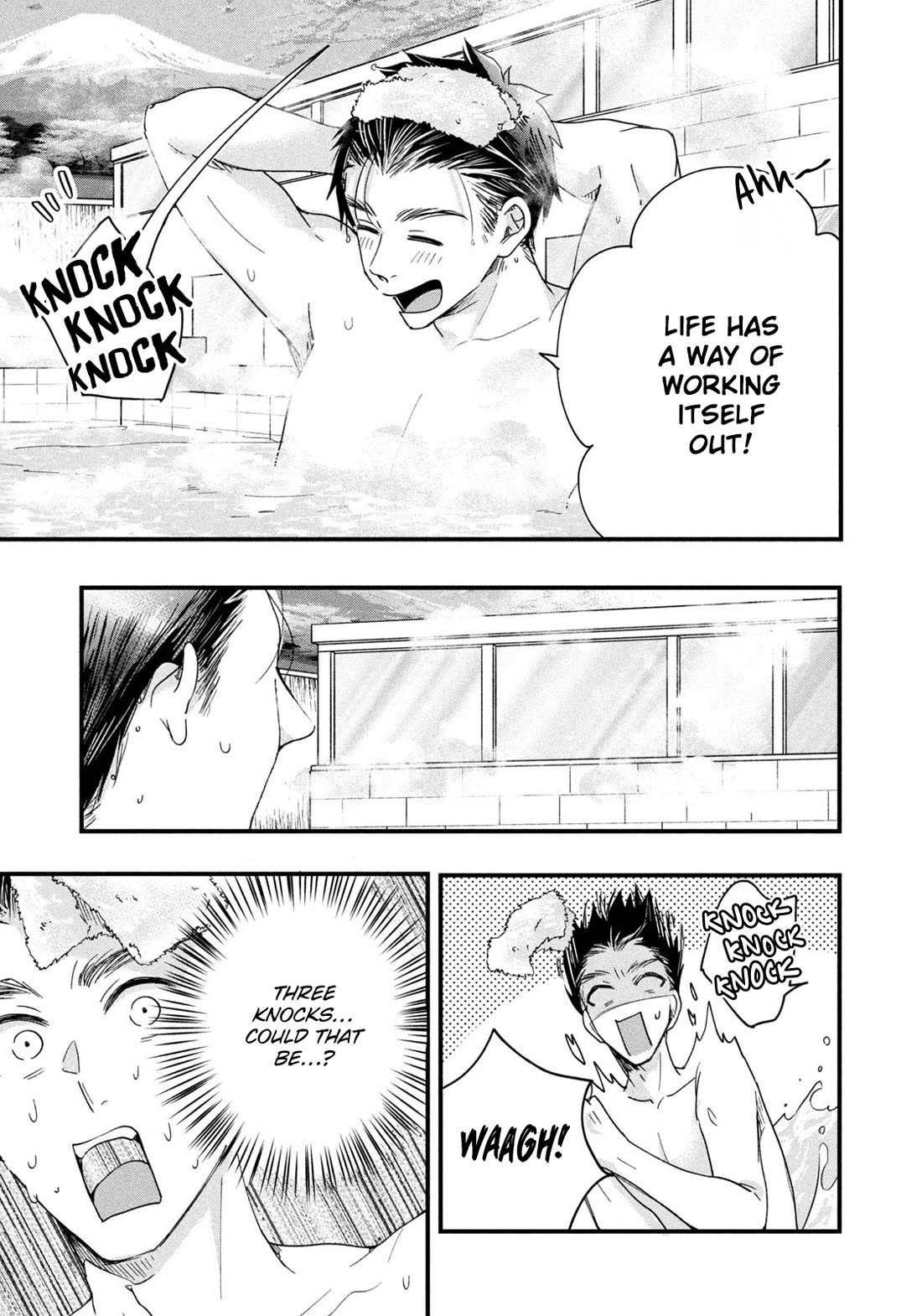 On the Balcony Again Today Chapter 45 page 7 - Chapter 45: A Bath, in Spring.