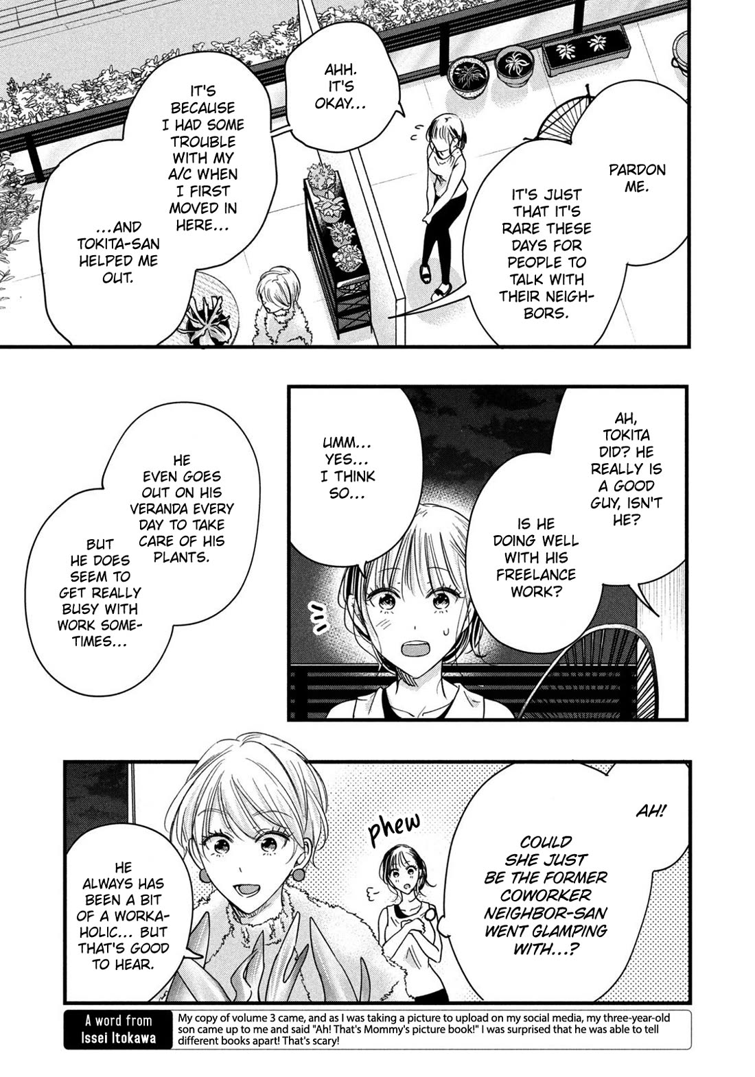 On the Balcony Again Today Chapter 48 page 7 - Chapter 48: That’s Not Neighbor-san...