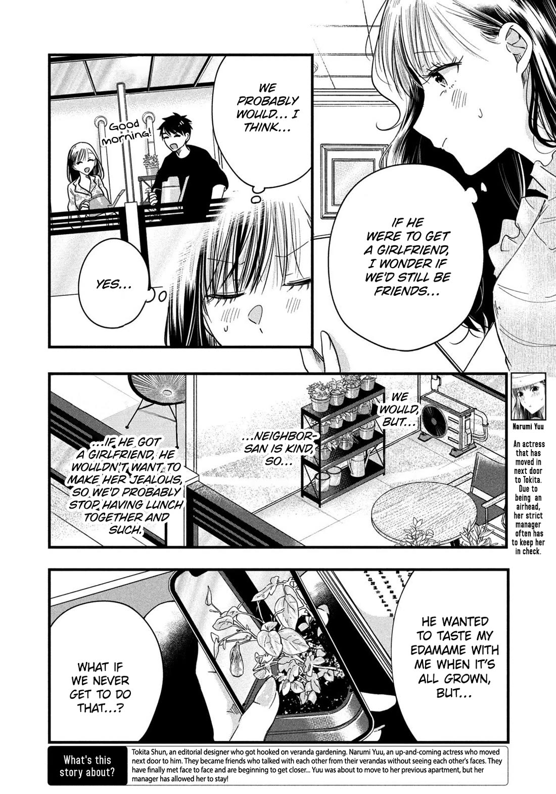 On the Balcony Again Today Chapter 49 page 2 - Chapter 49: Bothered by Yesterday’s Events...