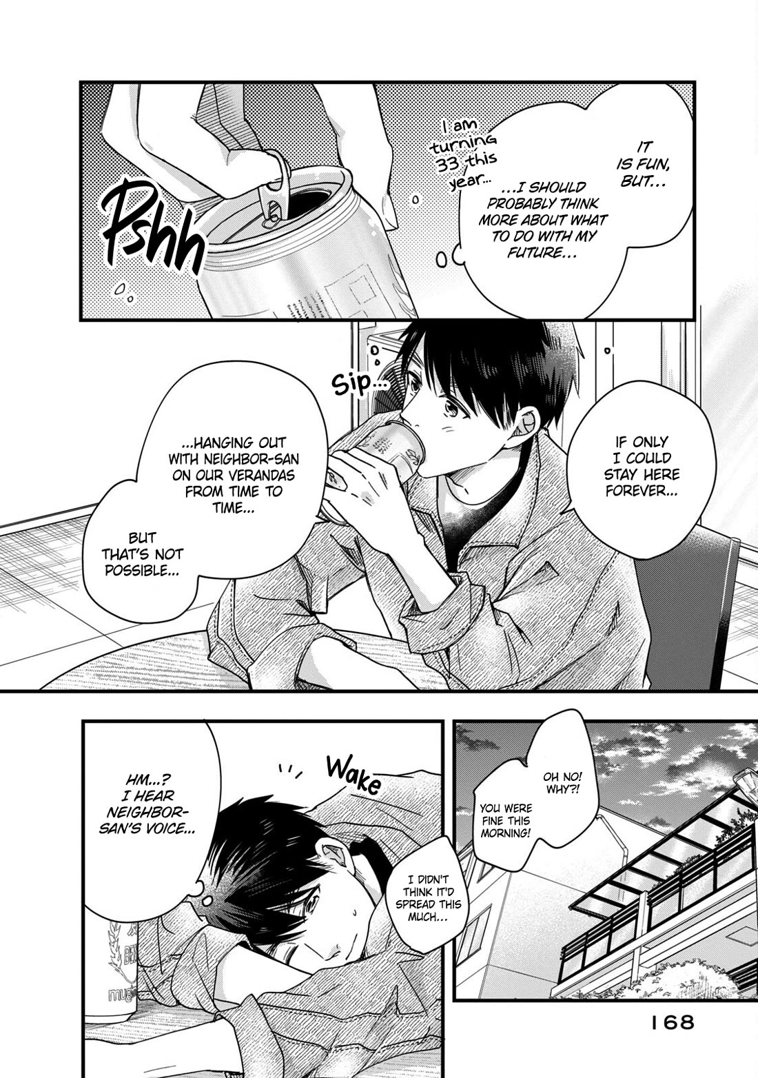 On the Balcony Again Today Chapter 50 page 8 - Chapter 50: A Promise with Neighbor-san...?