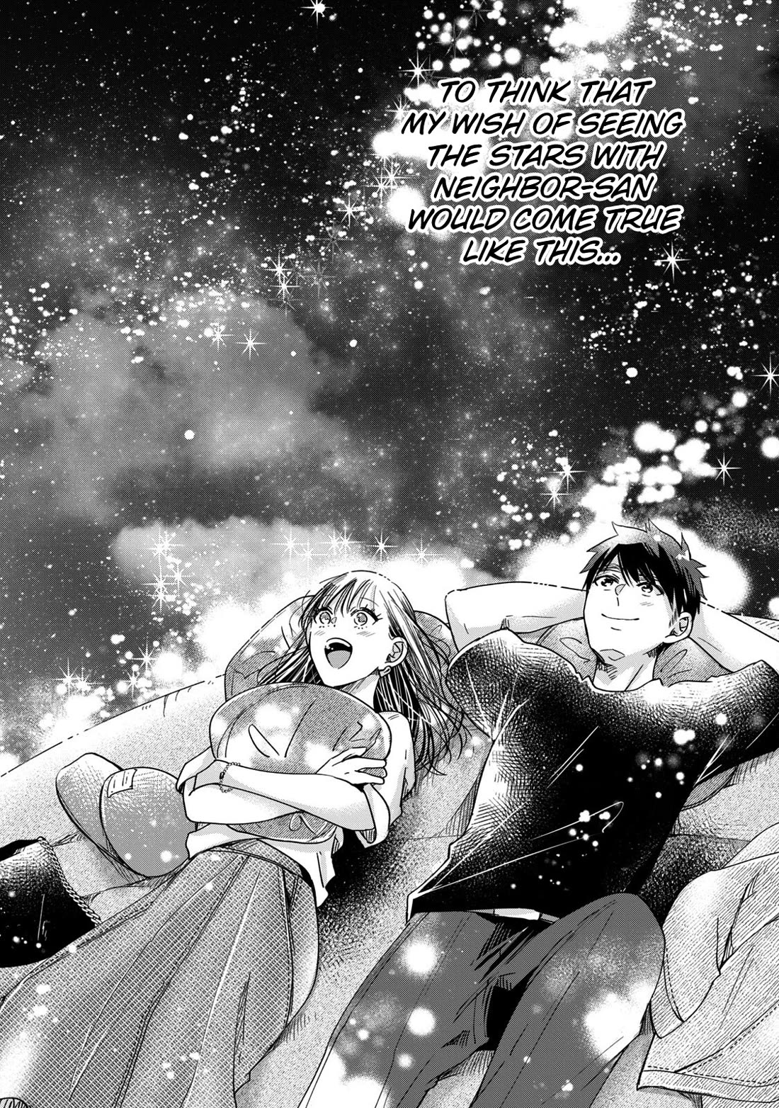 On the Balcony Again Today Chapter 52 page 12 - Chapter 52: Neighbor-san and the Rain
