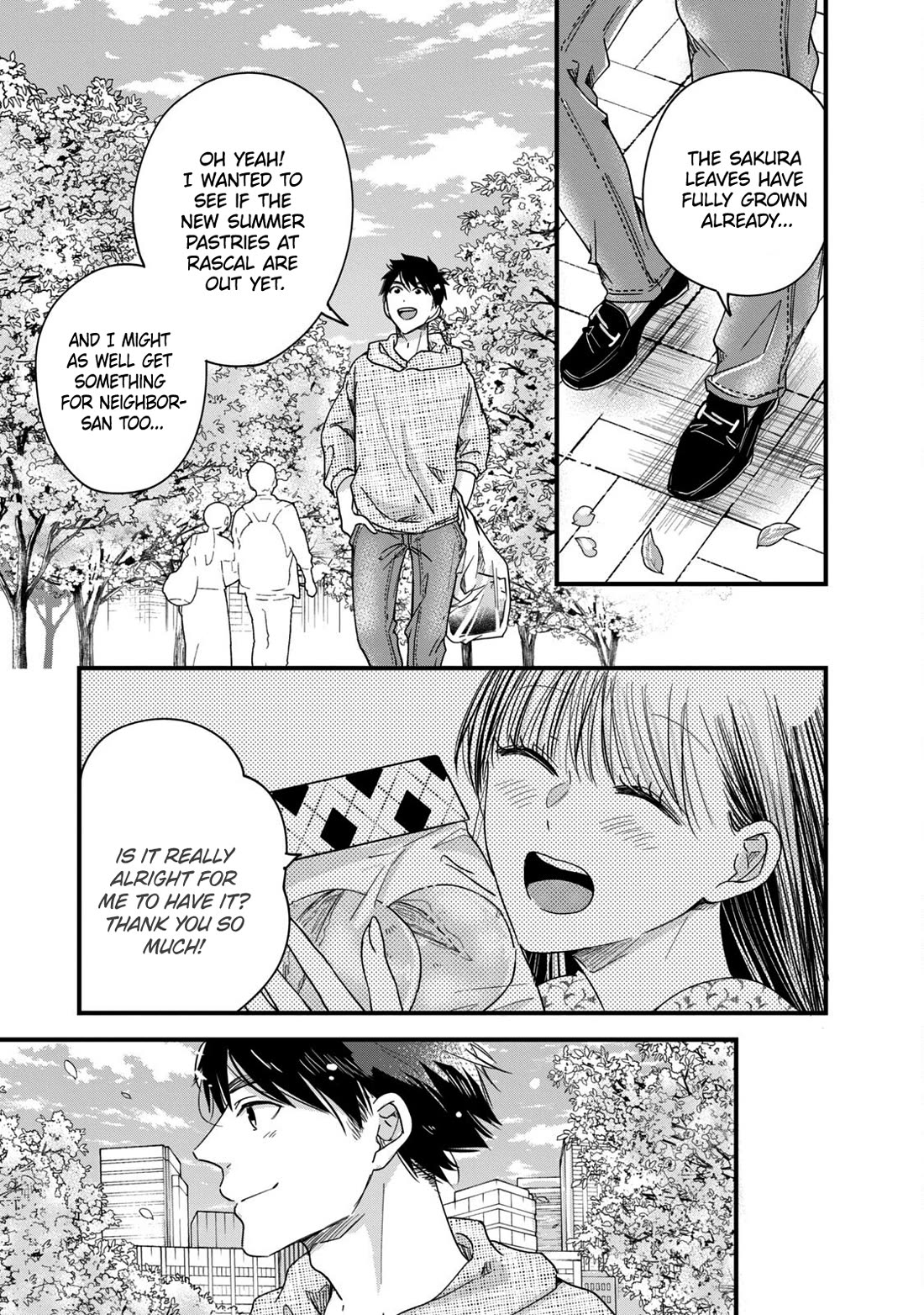 On the Balcony Again Today Chapter 53 page 13 - Chapter 53: Neighbor-san’s Warmth