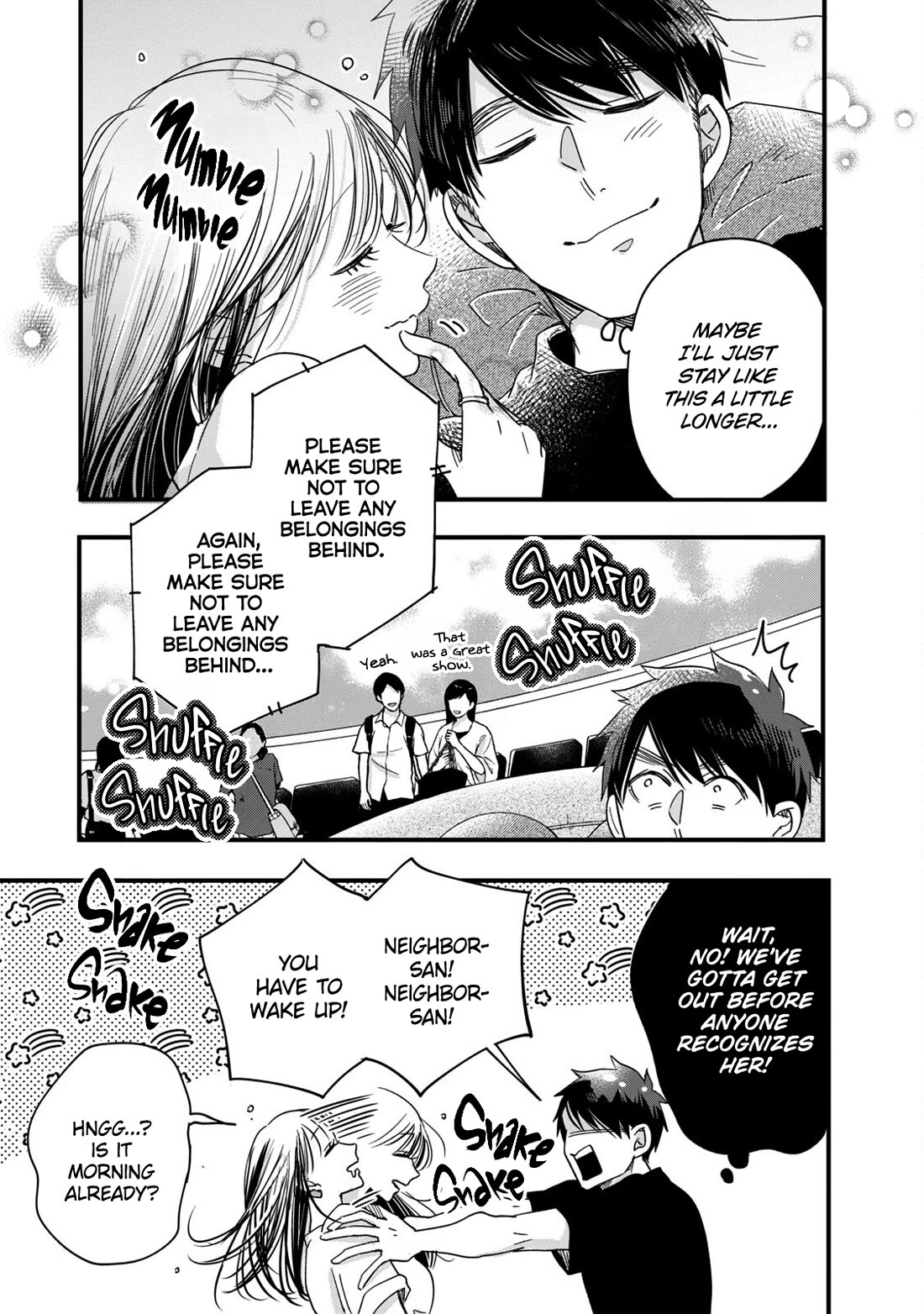 On the Balcony Again Today Chapter 53 page 3 - Chapter 53: Neighbor-san’s Warmth