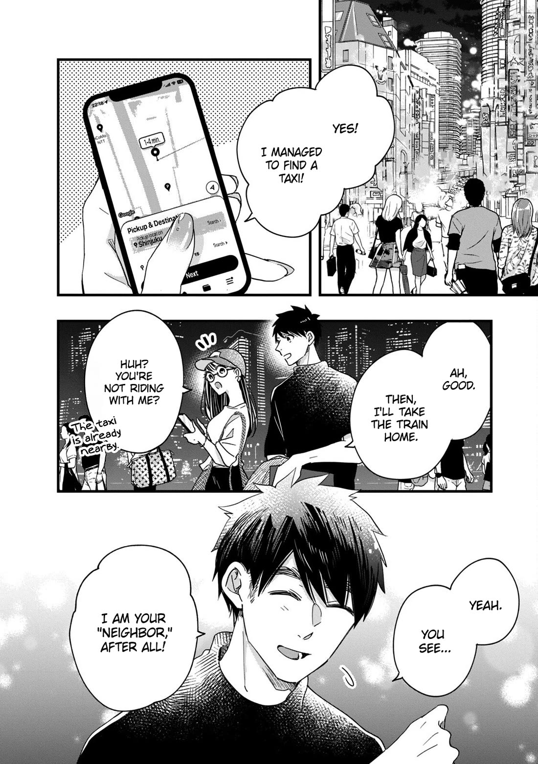 On the Balcony Again Today Chapter 53 page 4 - Chapter 53: Neighbor-san’s Warmth
