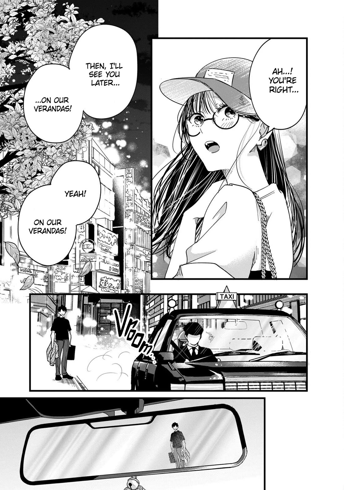 On the Balcony Again Today Chapter 53 page 5 - Chapter 53: Neighbor-san’s Warmth