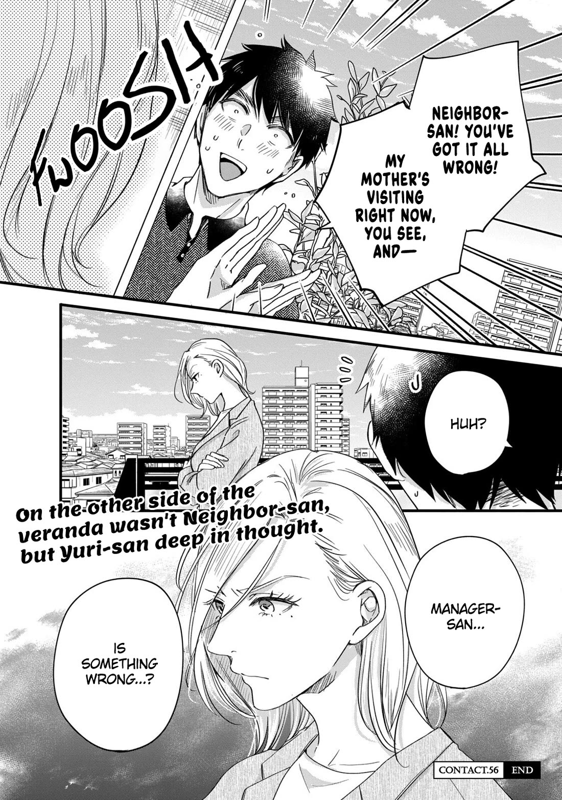 On the Balcony Again Today Chapter 56 page 14 - Chapter 56: A Son’s Confession and a Mother’s Love