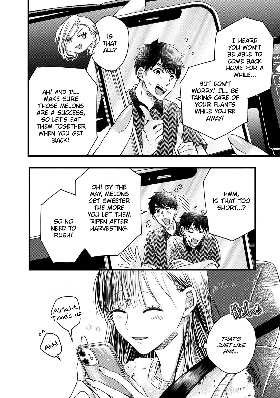 On the Balcony Again Today Chapter 57 page 12 - Chapter 57: Dear Neighbor-san!