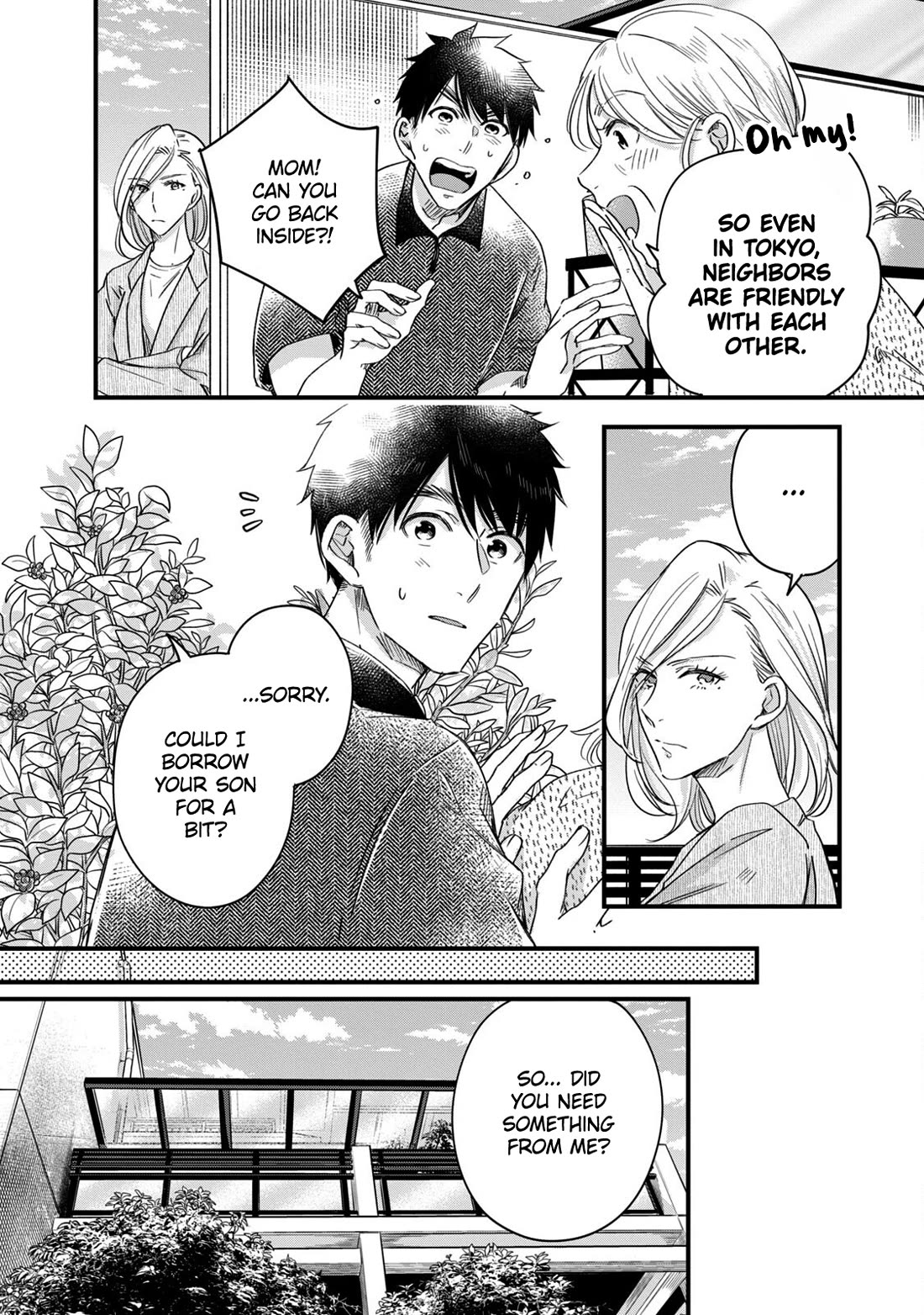 On the Balcony Again Today Chapter 57 page 2 - Chapter 57: Dear Neighbor-san!