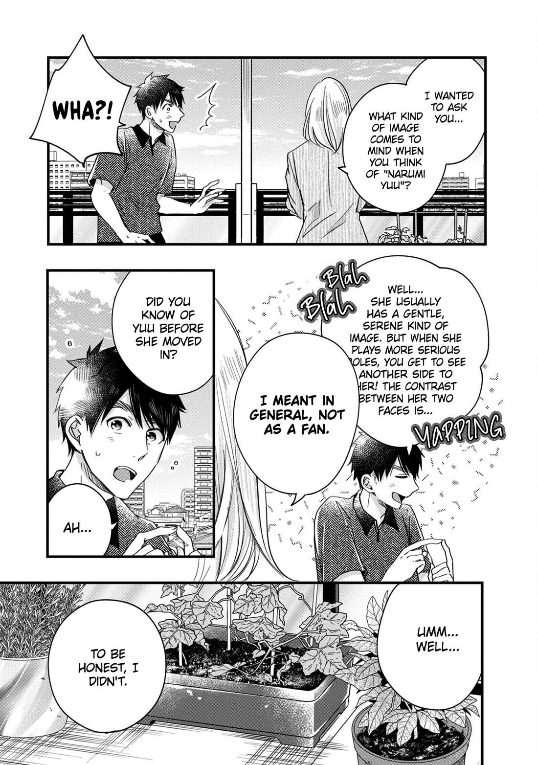On the Balcony Again Today Chapter 57 page 3 - Chapter 57: Dear Neighbor-san!