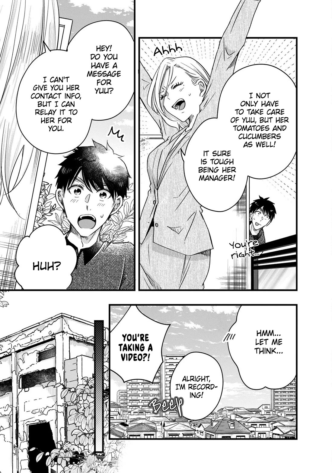 On the Balcony Again Today Chapter 57 page 7 - Chapter 57: Dear Neighbor-san!
