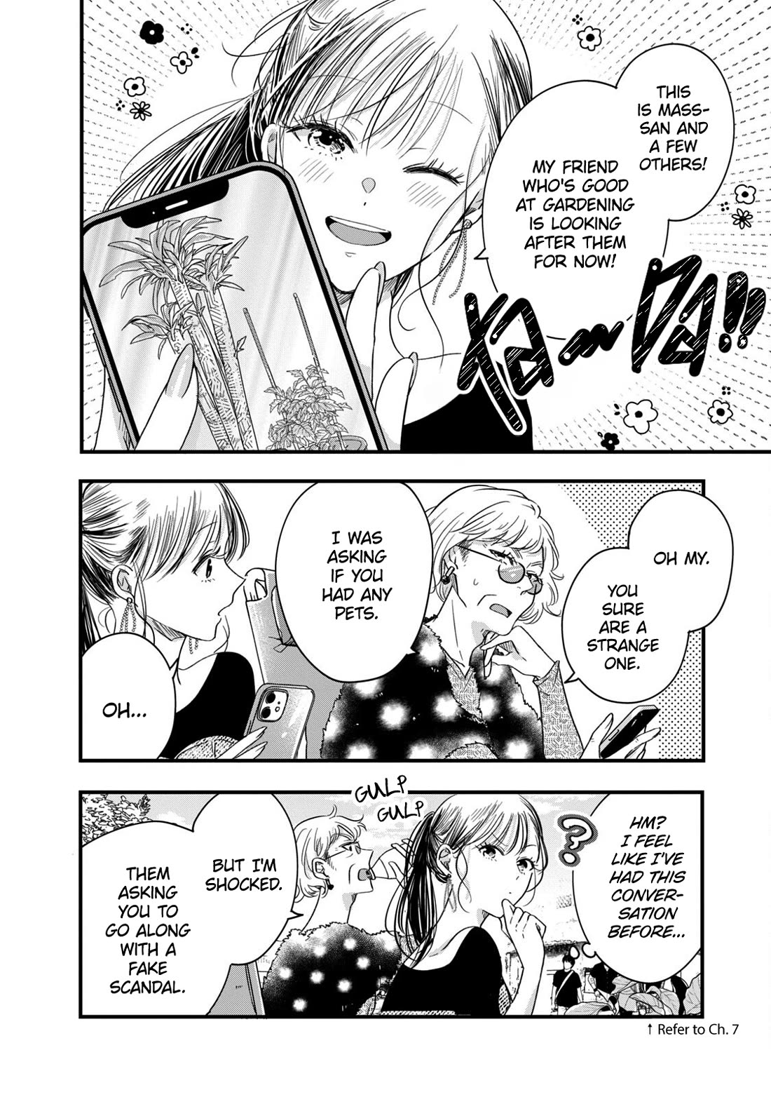 On the Balcony Again Today Chapter 57 page 8 - Chapter 57: Dear Neighbor-san!