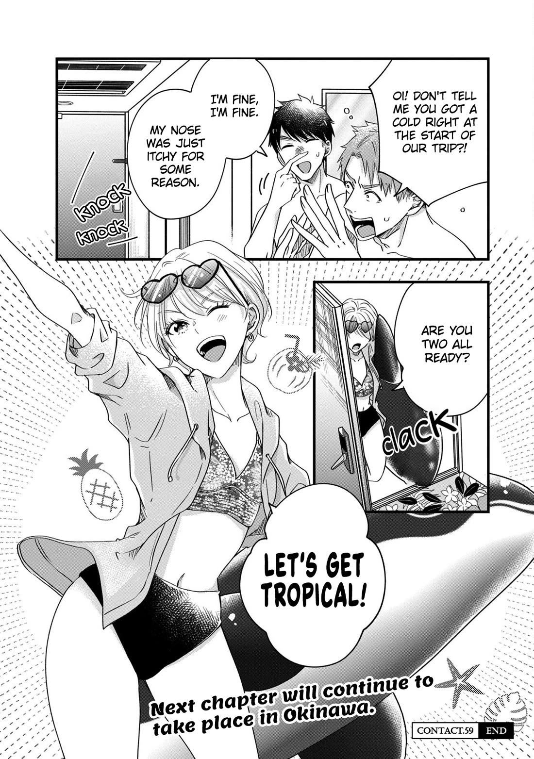 On the Balcony Again Today Chapter 59 page 14 - Chapter 59: Neighbor-san Is Unavailable