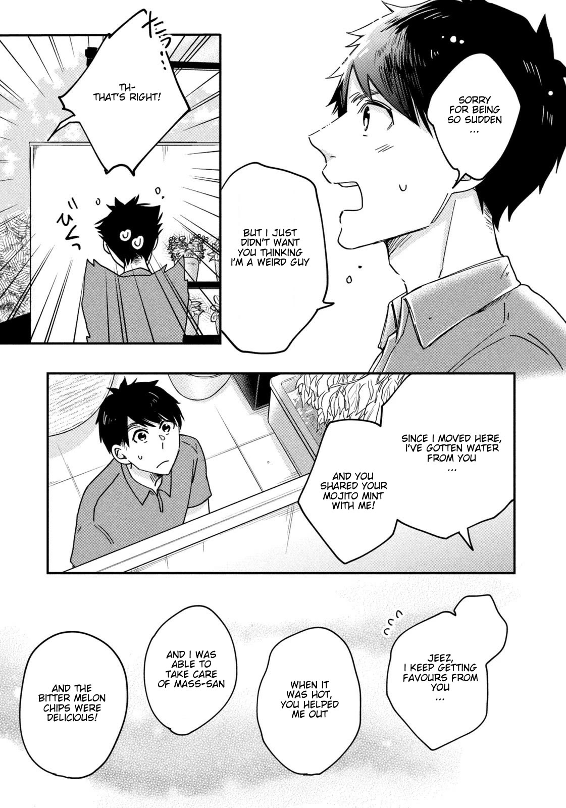 On the Balcony Again Today Chapter 6 page 13 - Chapter 6: Radish or Potato?