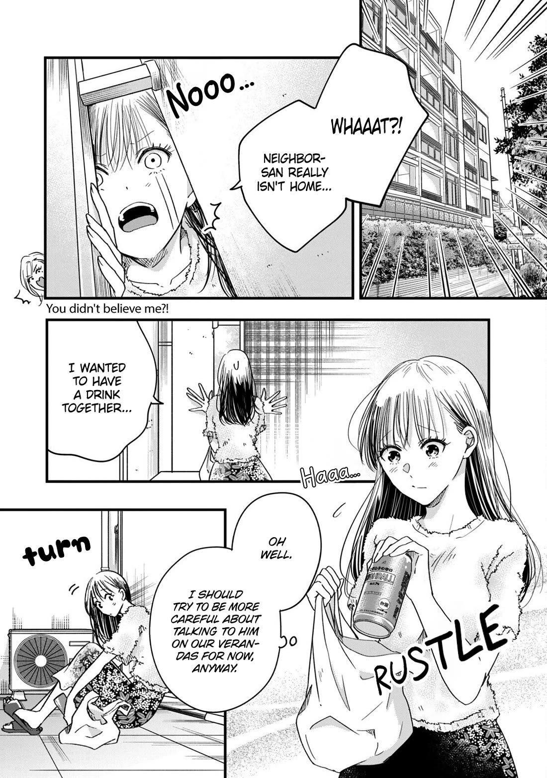 On the Balcony Again Today Chapter 60 page 7 - Chapter 60: Back at Home, But...