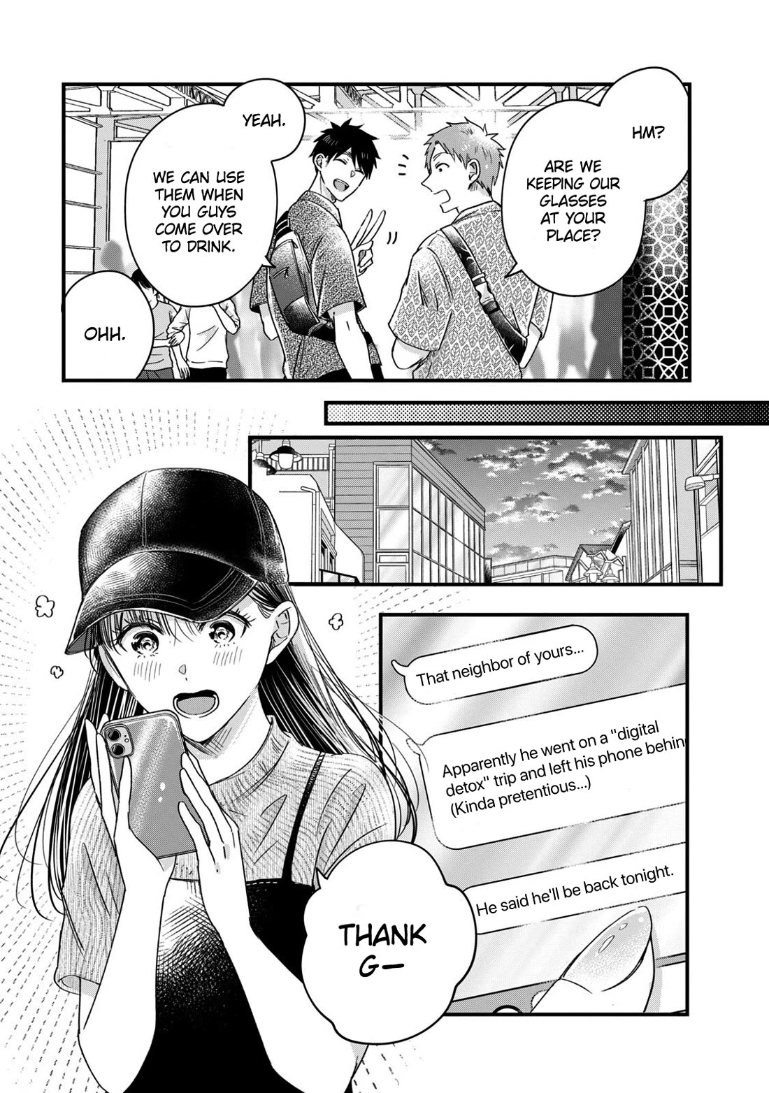 On the Balcony Again Today Chapter 62 page 11 - Chapter 62: For Neighbor-san... ❤