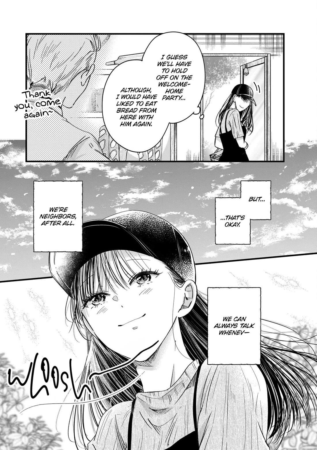 On the Balcony Again Today Chapter 62 page 13 - Chapter 62: For Neighbor-san... ❤