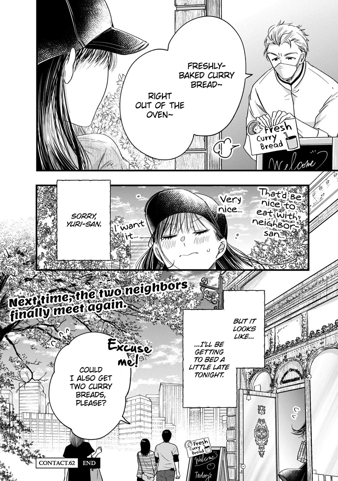 On the Balcony Again Today Chapter 62 page 14 - Chapter 62: For Neighbor-san... ❤