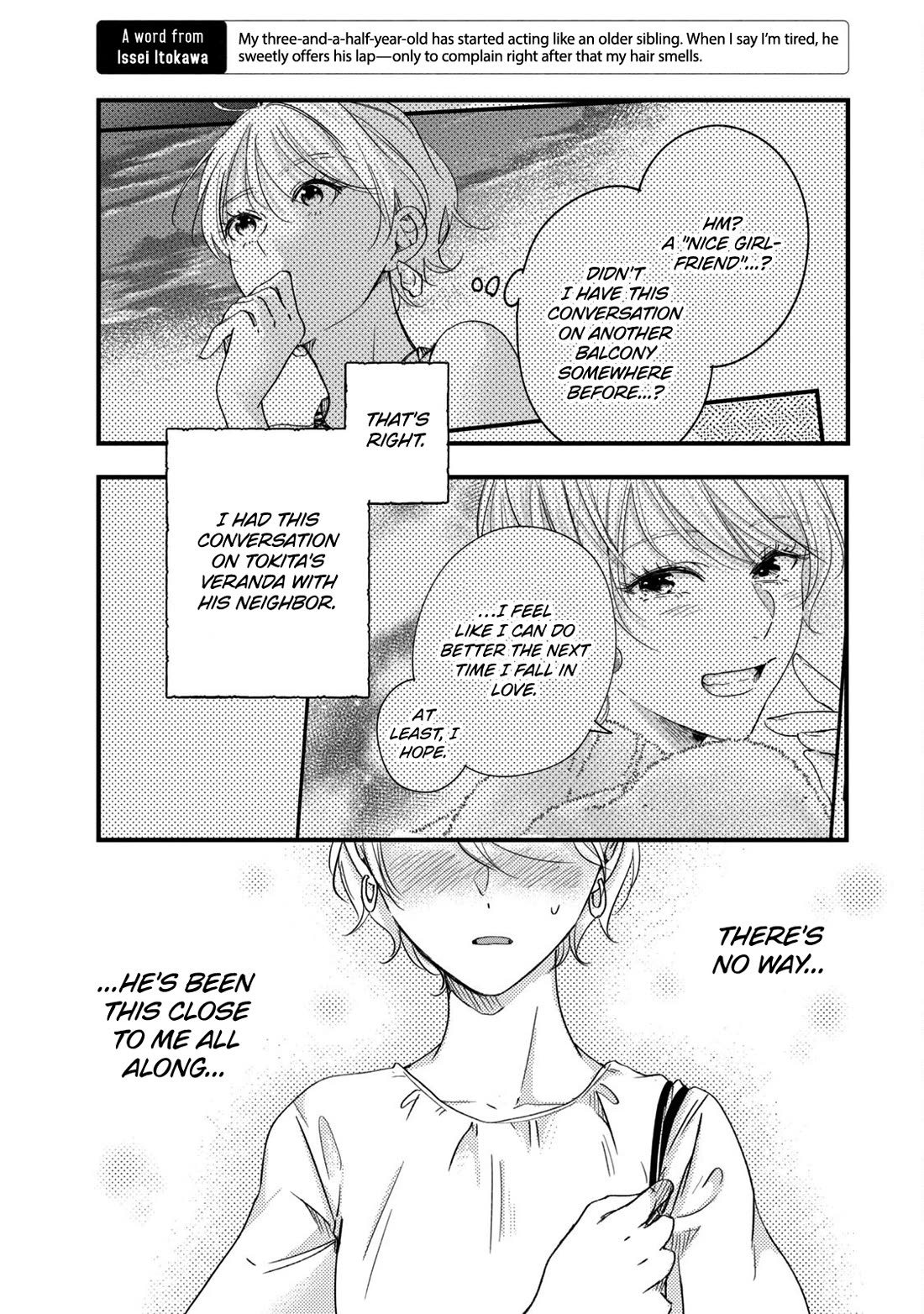 On the Balcony Again Today Chapter 62 page 8 - Chapter 62: For Neighbor-san... ❤