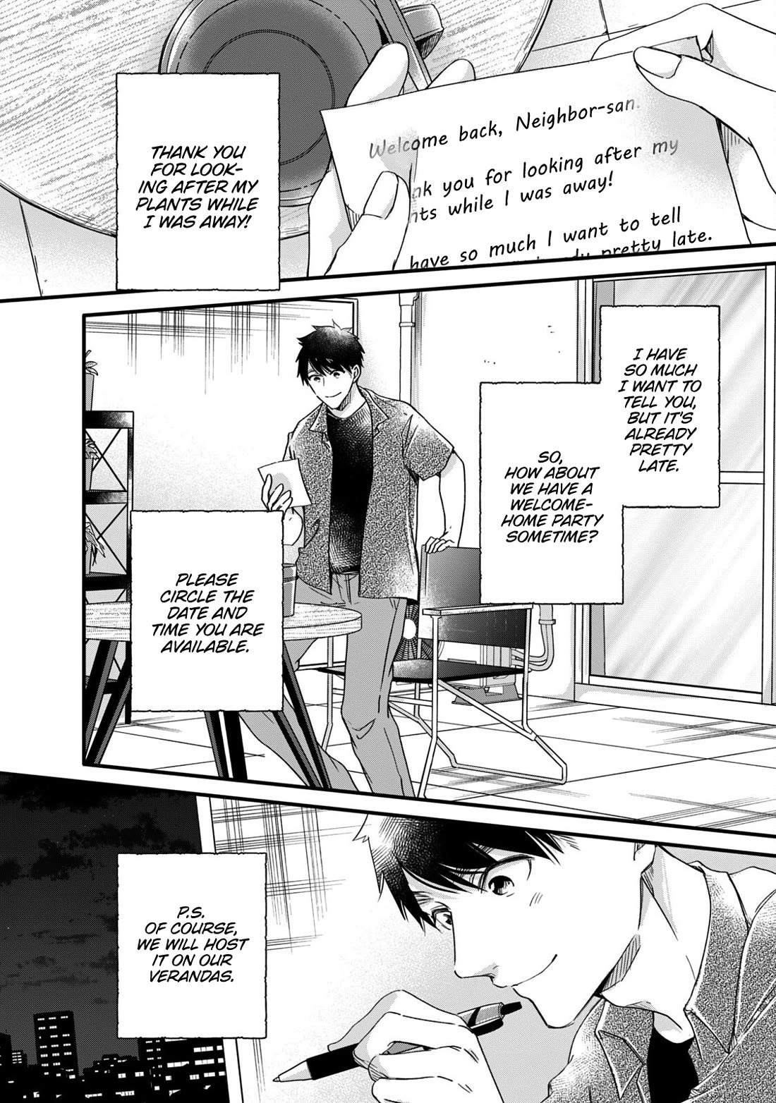 On the Balcony Again Today Chapter 63 page 10 - Chapter 63: Neighbor-san Is Impatient