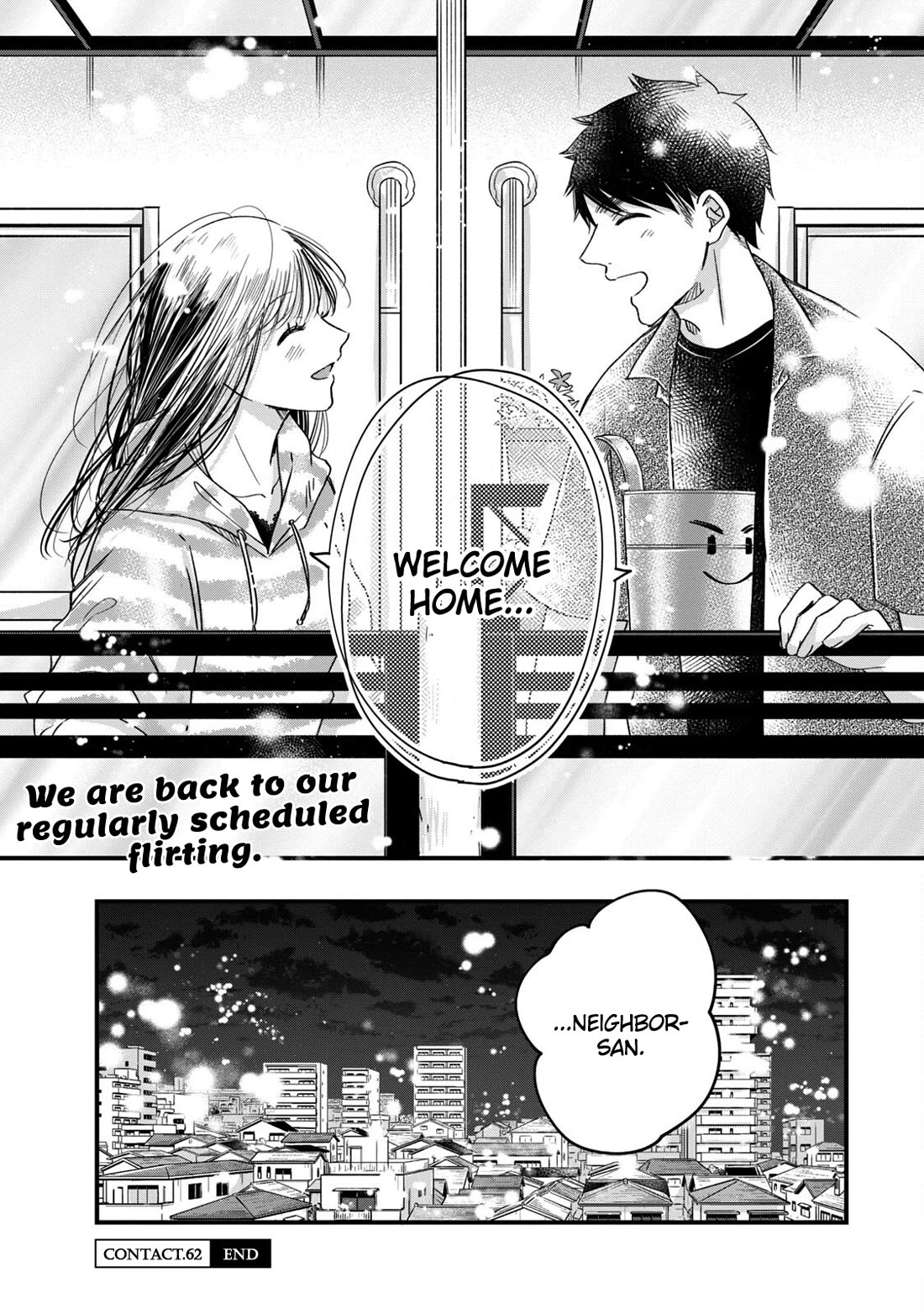On the Balcony Again Today Chapter 63 page 14 - Chapter 63: Neighbor-san Is Impatient