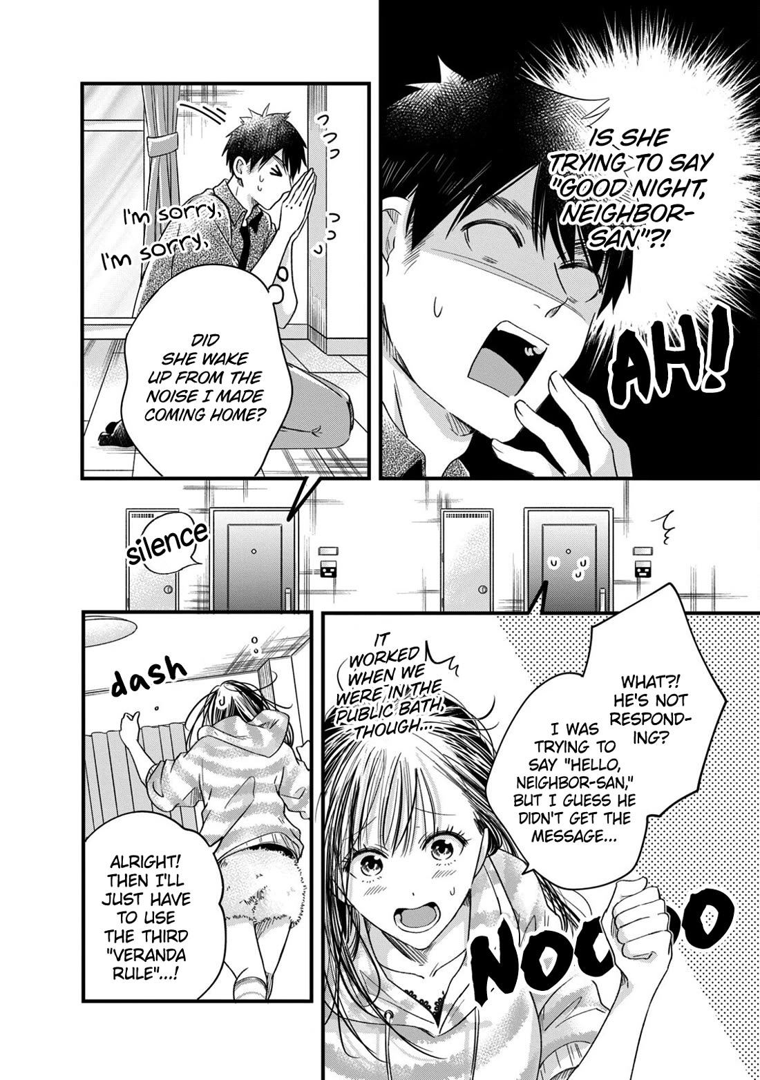 On the Balcony Again Today Chapter 63 page 8 - Chapter 63: Neighbor-san Is Impatient