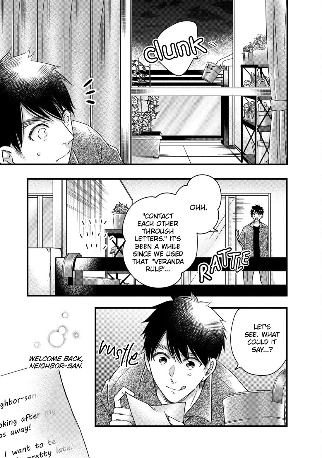 On the Balcony Again Today Chapter 63 page 9 - Chapter 63: Neighbor-san Is Impatient