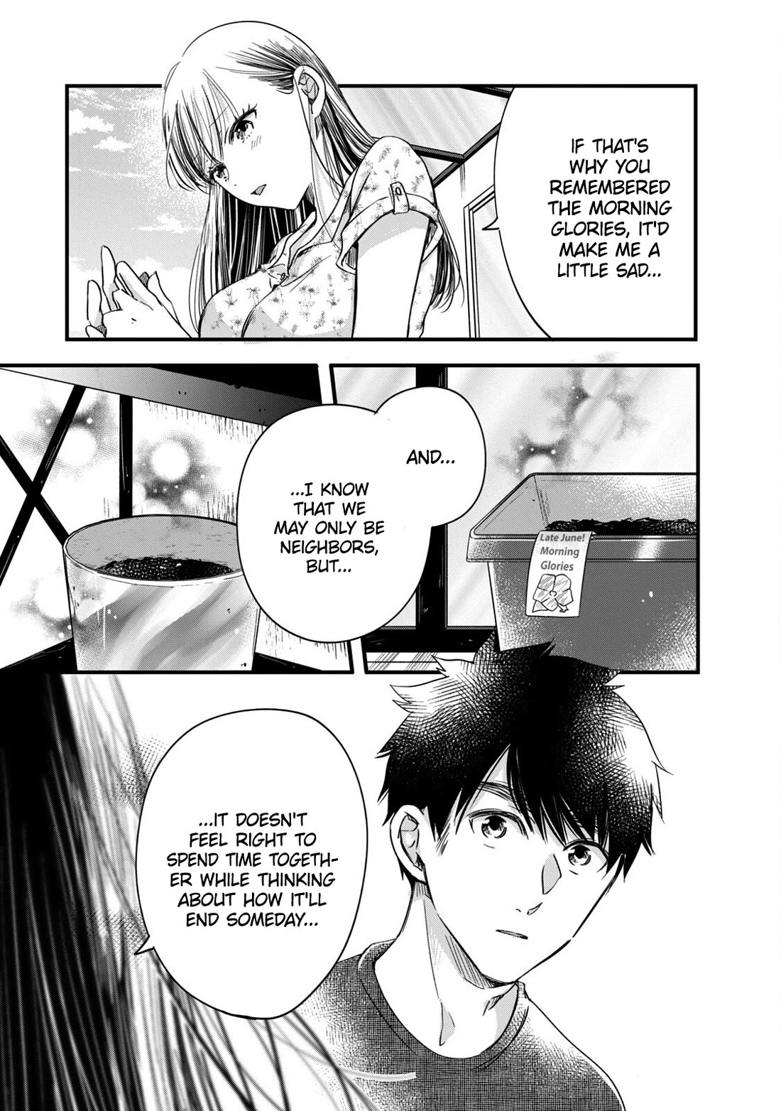 On the Balcony Again Today Chapter 64 page 11 - Chapter 64: Neighbor-san, Forever...?