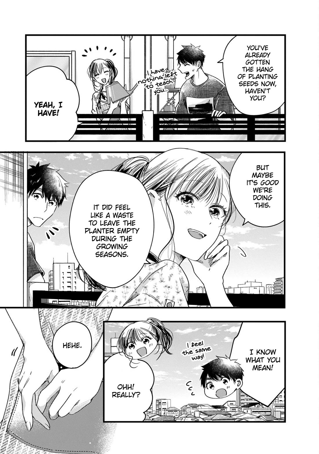 On the Balcony Again Today Chapter 64 page 7 - Chapter 64: Neighbor-san, Forever...?