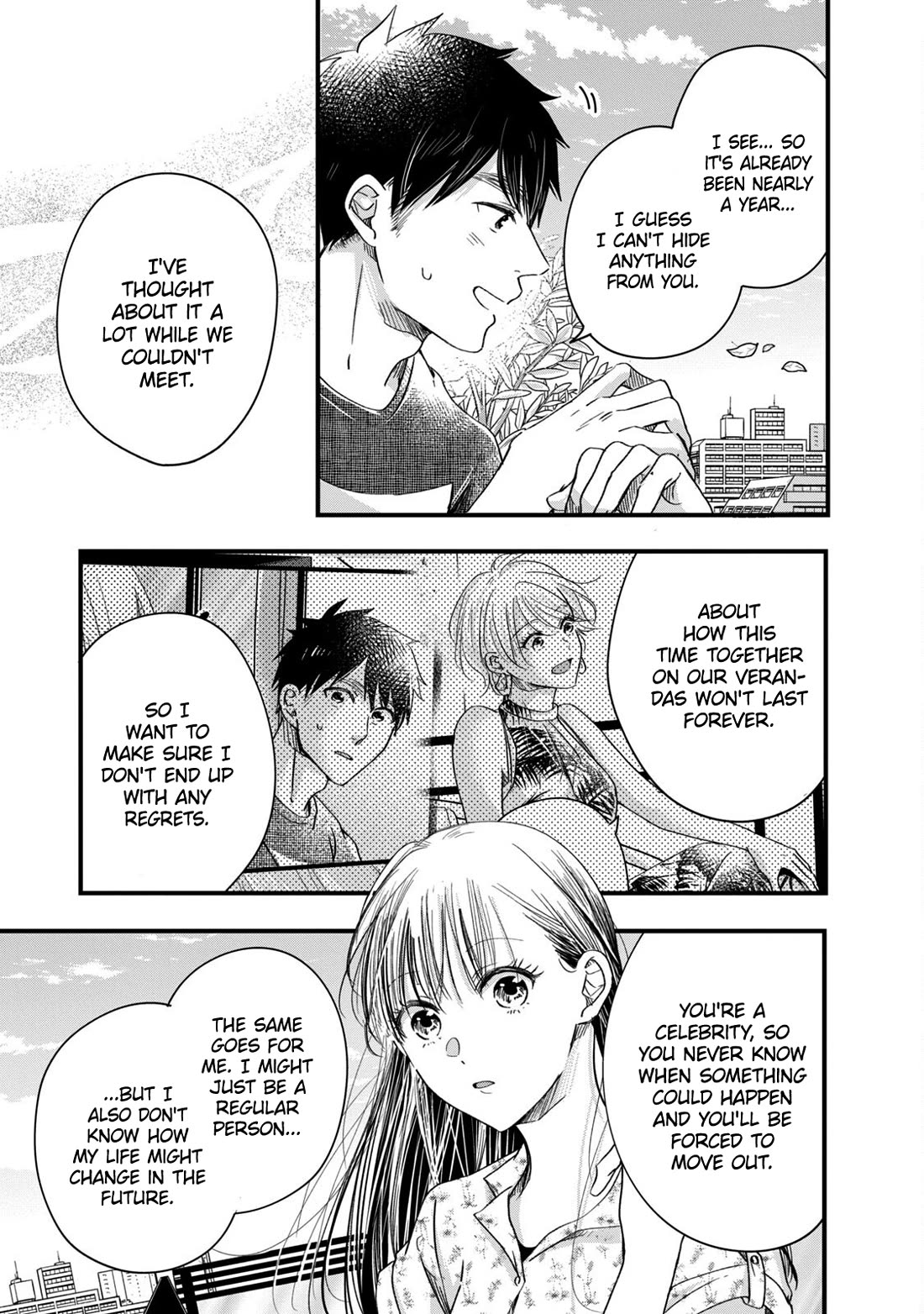 On the Balcony Again Today Chapter 64 page 9 - Chapter 64: Neighbor-san, Forever...?