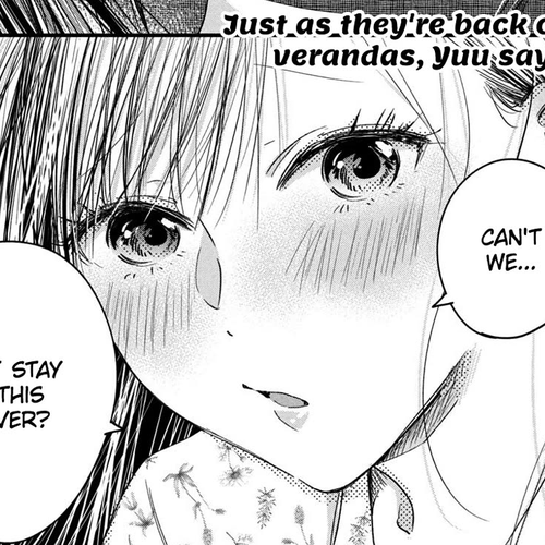 On the Balcony Again Today Chapter 65: Something I Want to Do cover