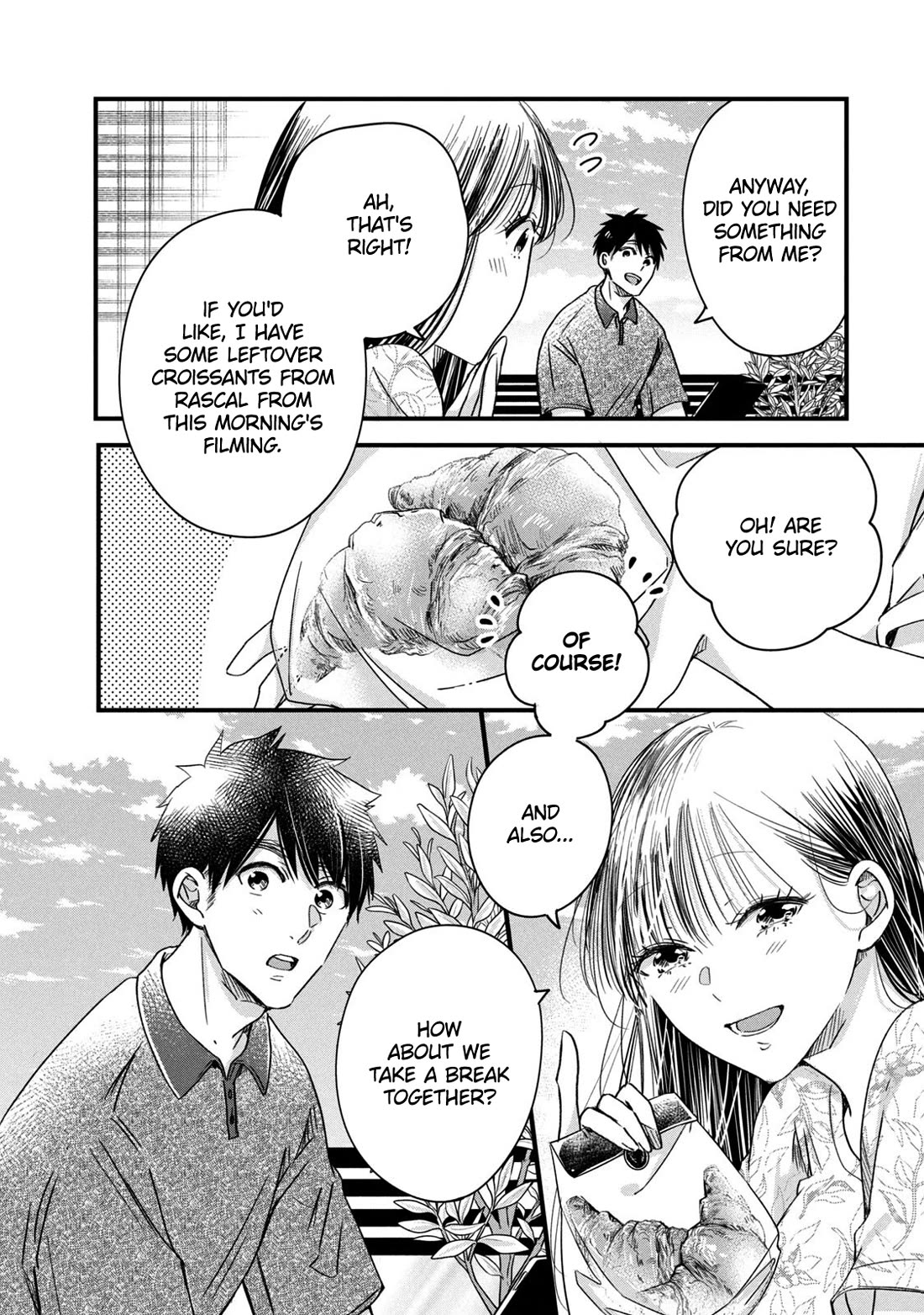 On the Balcony Again Today Chapter 67 page 6 - Chapter 67: Sorry, Neighbor-san
