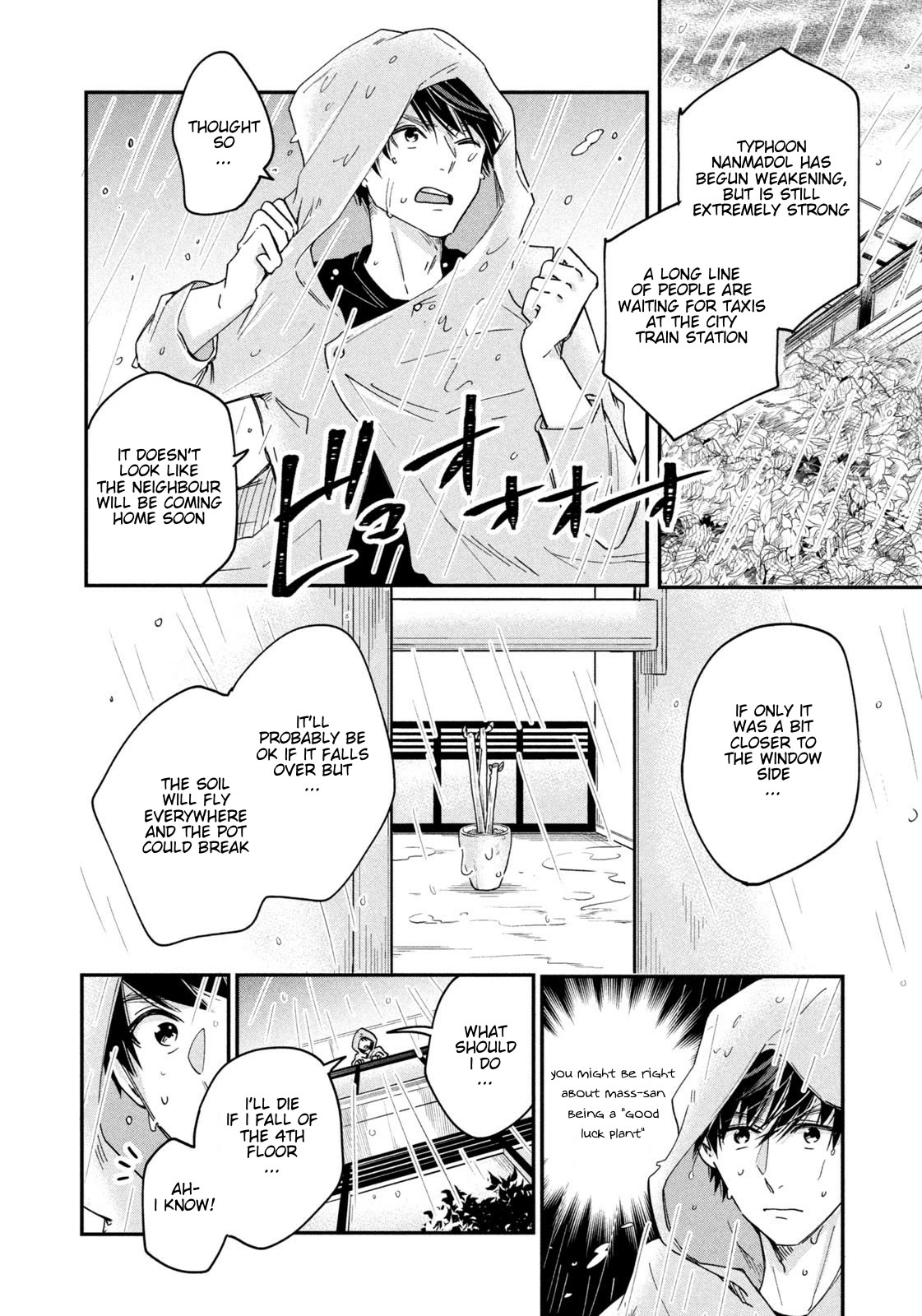 On the Balcony Again Today Chapter 7 page 10 - Chapter 7: Don't Lose to the Typhoon!
