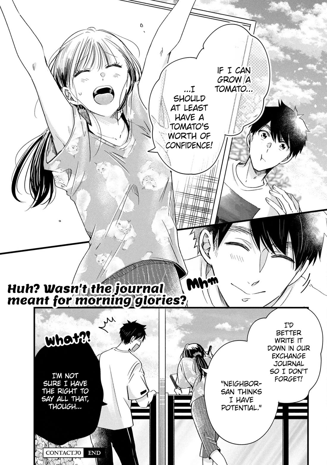On the Balcony Again Today Chapter 70 page 14 - Chapter 70