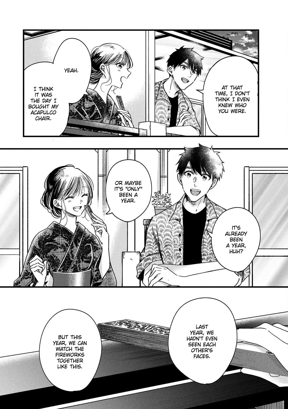 On the Balcony Again Today Chapter 77.5 page 3 - Chapter 77.5