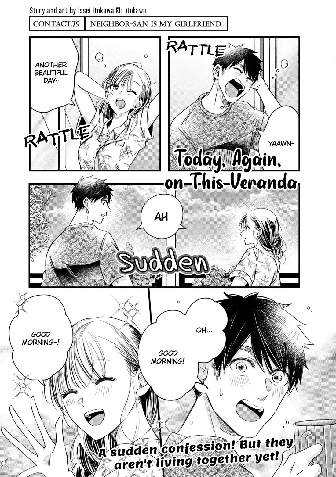 On the Balcony Again Today Chapter 79 page 1 - Chapter 79