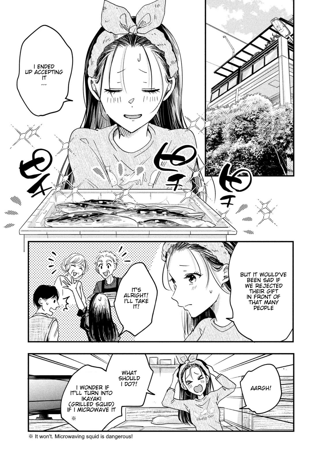 On the Balcony Again Today Chapter 8 page 5 - Chapter 8: Squid Ichiyaboshi